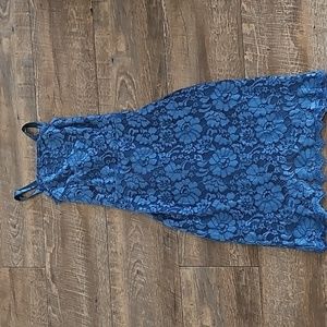 Lace Blue dress